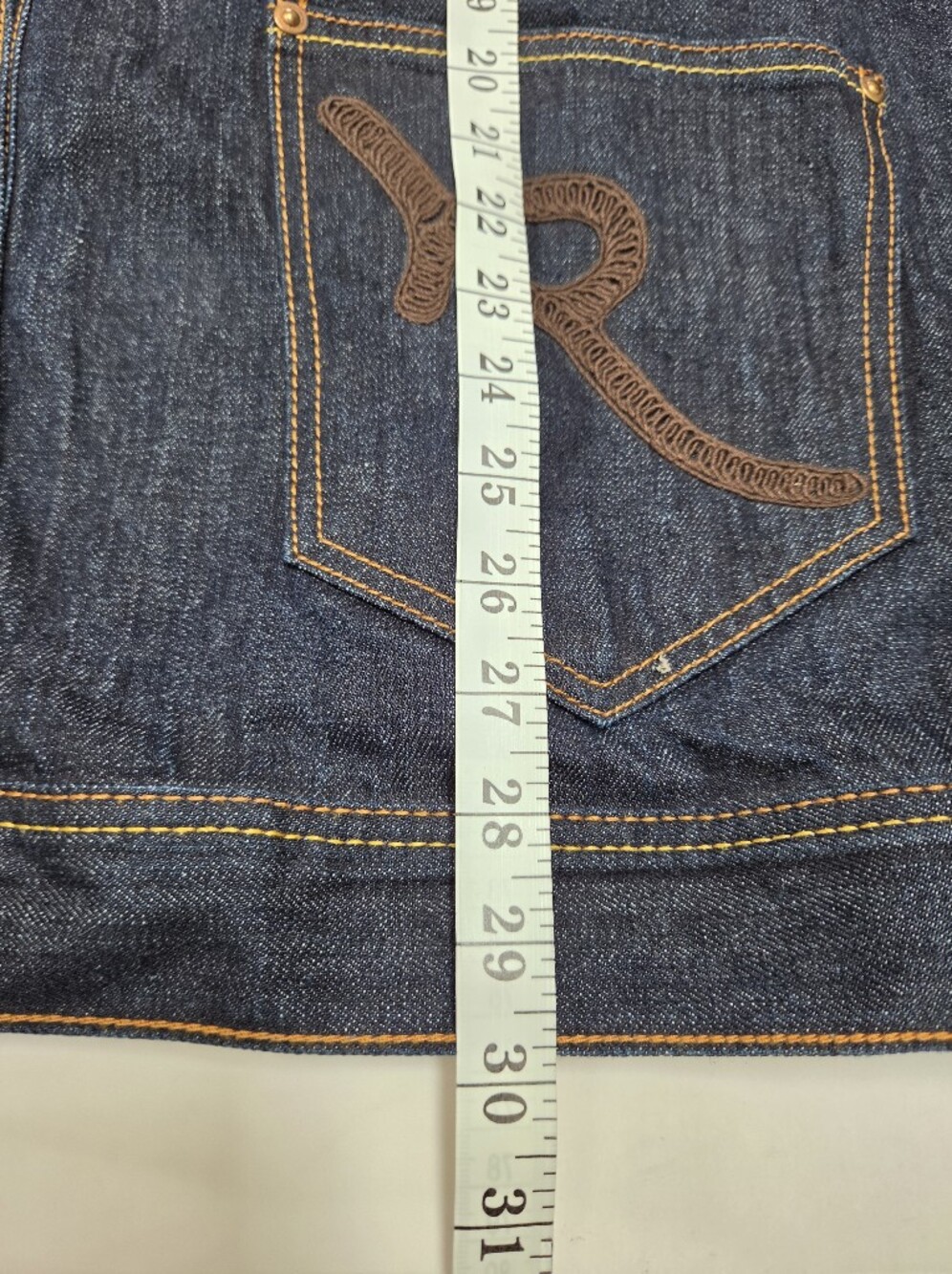 Vintage Rocawear embroidered dark blue denim jacket y2k streetwear size 2XL - Picture 7 of 8